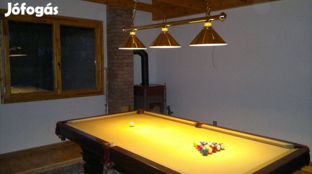 8' biliárdasztal a legmagasabb szintű kivitelezéssel készült
