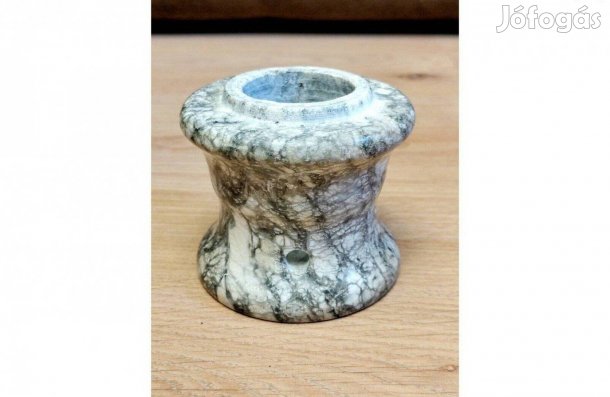 8 cm. magas Márvány lámpatalp