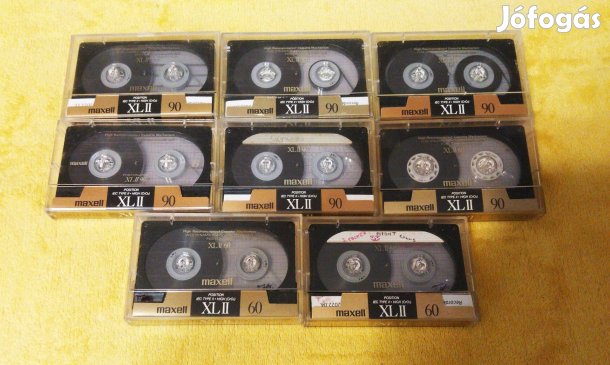 8 darab jó állapotú Maxell XL ll chromos kazetta jó állapotban eladó!