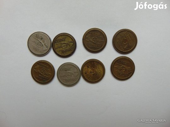 8 darab telefontantusz