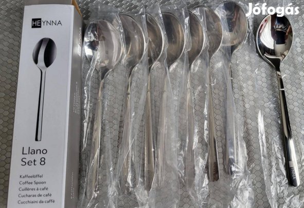 8 darabos Heynna "Llano" kávéskanál szett