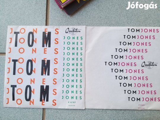 8 db Retro bakelit kislemezek Tom Jones,Abba,Metro,Locomotiv