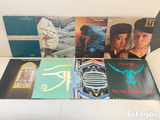 8 db The Alan Parsons Project lemez eladó