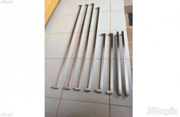 8 db.hosszú rozsdamentes fém bútor fogantyú