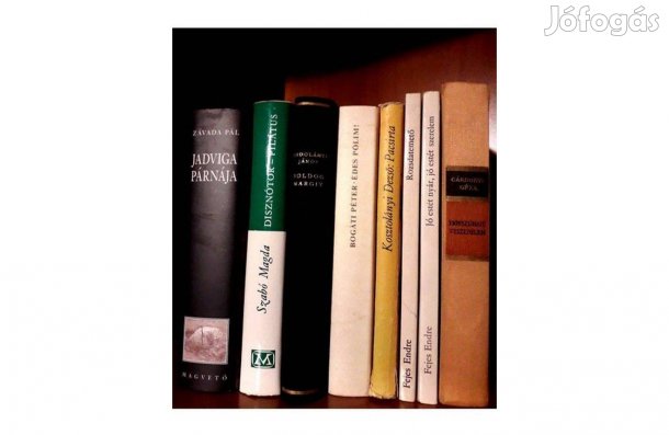 8 db könyv magyar klasszikusok Hibátlanok