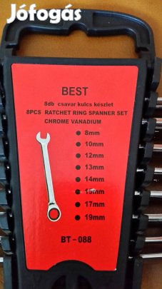 8 db os racsnis kulcs készlet 