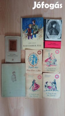 8 db régi retro könyvek együtt 2000 Ft