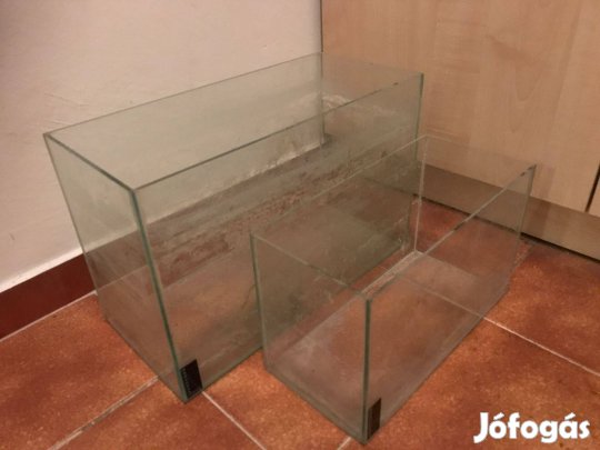 8 és 18 literes akváriumok