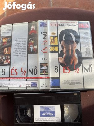 8 és 1/2 nő kaland vhs 