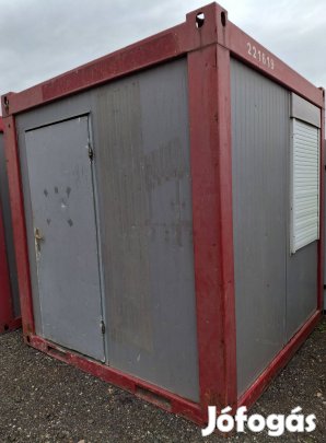 8 lábas iroda konténer