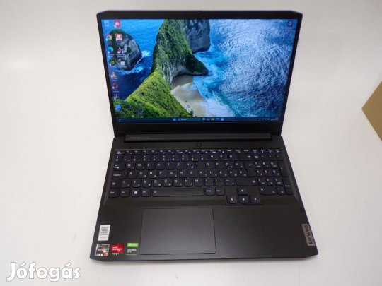8-magos Lenovo Gamer laptop: Gtx 1650 4Gb / 16Gb Ram / 512Gb SSd