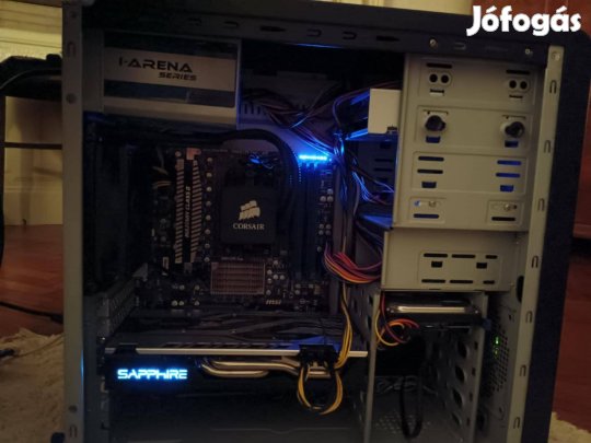 8 magos számítógép,8GB videokártyával (Játékra is!) eladó!