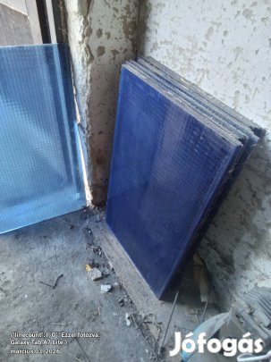 8 négyzet méter drótos üveg eladó 