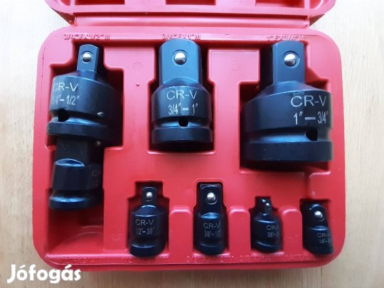 8 részes átalakító készlet - adapter szett