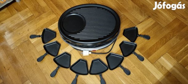 8 személyes asztali racklette grillsütő 