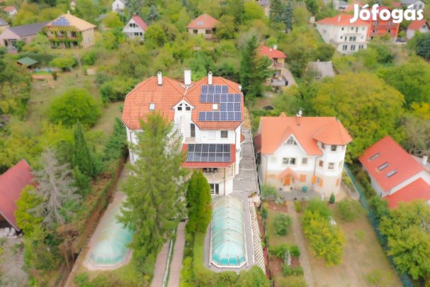 8 szoba, 375 nm, fedett medence , panoráma , 0 Ft rezsi!