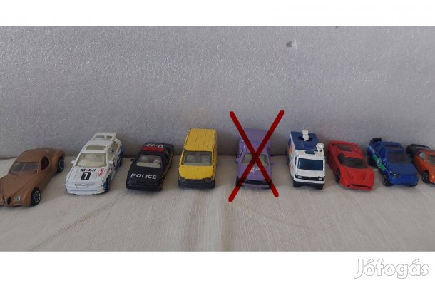 8db Matchbox kocsi autó jármű eladó