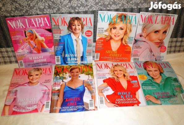 8db Nők lapja magazinok ujak