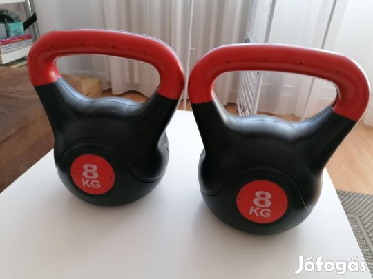 8kg Kettlebell, vadonatúj!
