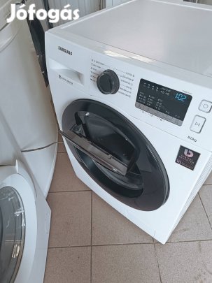 8kg inverteres A+++, Samsung addwash mosógép újszerű állapotban 