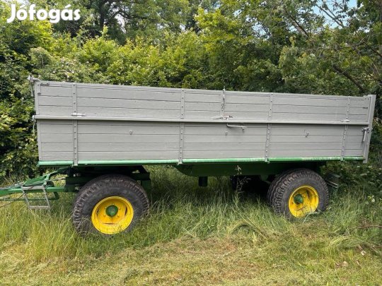 8t három oldalra billenő pótkocsi