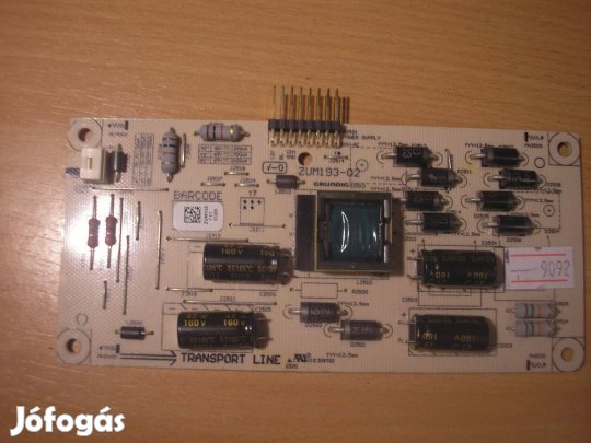 9092 Grundig LED driver ZUM193-02 ZUM120