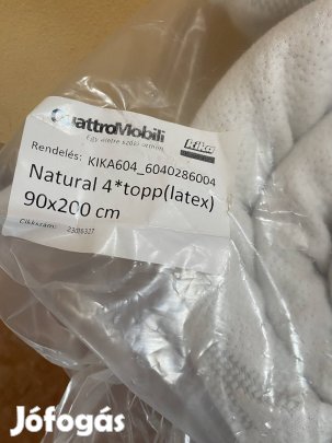 90*200 fedő matrac