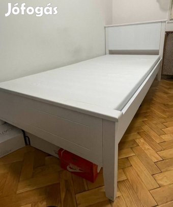 90×200 fehér ágy