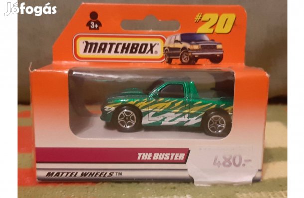 90-es évek Matchbox The Buster (20) kocsi autó jármű