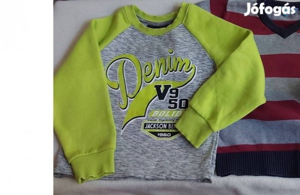 90-es méretű, hosszúujjú kisfiú felső