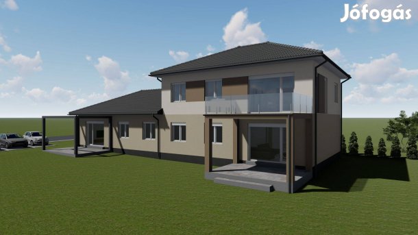 90 m2-es Lakás a Balatonhoz közeli településen, saját kertkapcsolattal