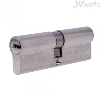 90 mm-es (45/45) réz ötvözet dupla nyitású zárbetét  5 db kulccsal,