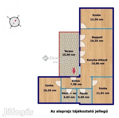 90 nm-es ház eladó Dunavarsány