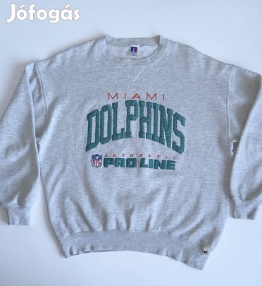 90's Made in USA Russell Athletic NFL Miami Dolphins XL XXL