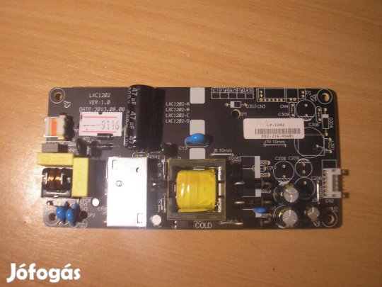 9116 Vortex tápegység Lxc1202 LX-1202 VER: 1.0