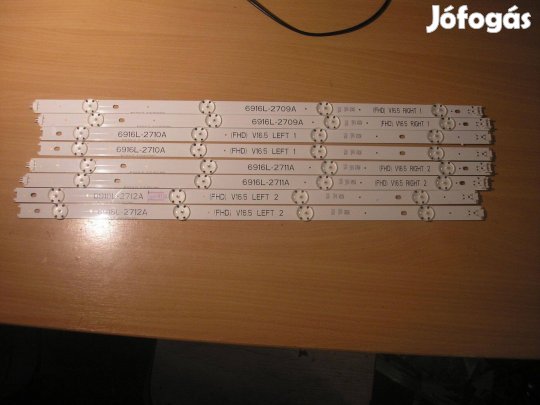 9130 LG 49LJ5100 LED háttérfény 6916L-2710A 6916L-2712A 6916L-2709A 69