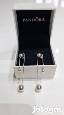 925-ös sterling ezüst Pandora függő fülbevaló