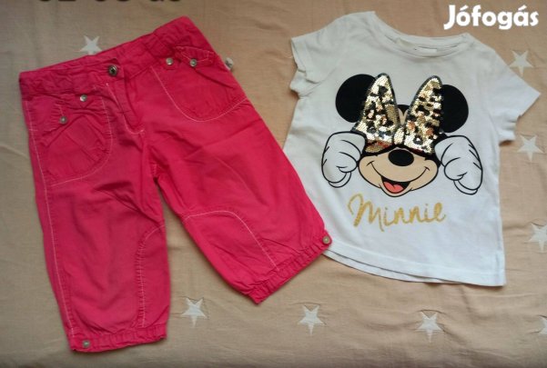 92-98-as nyári kislány ruhacsomag 18 db-os