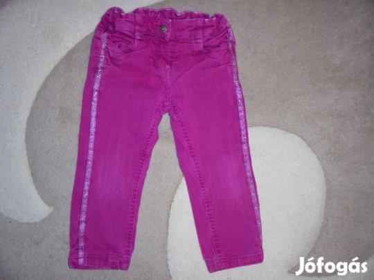 92-es C&A állítható derekú bélelt sztreccs lány farmer 92