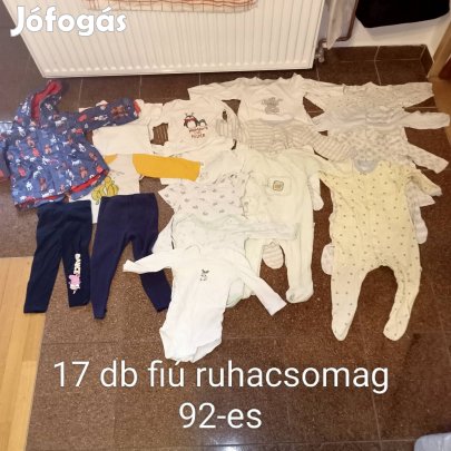 92-es fiú ruhacsomag 17/db