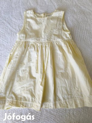 92-es sárga lányka ruha