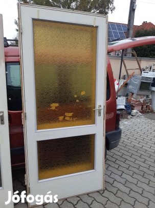 93x207cm ajtó tokkal üveges balos