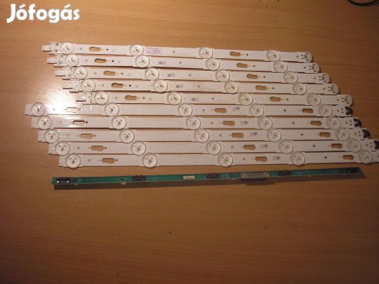 9550 Samsung UE40MU6122 LED háttérfény LM41-00120S LM41-00120R