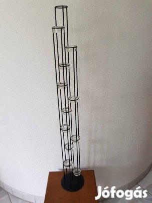 95 cm magas fém mécsestartó állvány