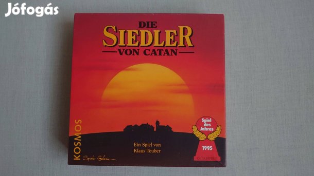 97-ben vásárolt, vadi új Catan (német nyelvű)