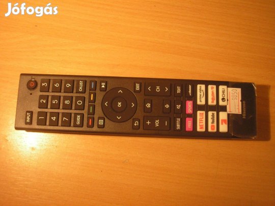 9850 Hisense ERF3I80H LCD LED OLED Qled távirányító hangvezérlés SMART