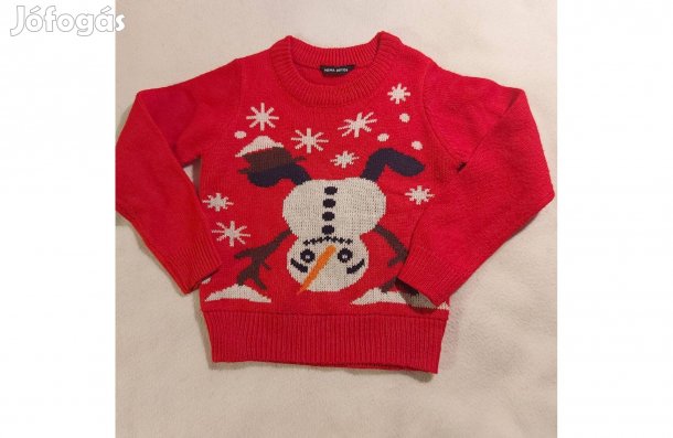 98/104-es karácsonyi pulóver (unisex)