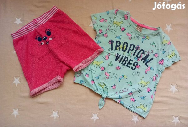 98-104-es kislány ruhacsomag 20 db-os