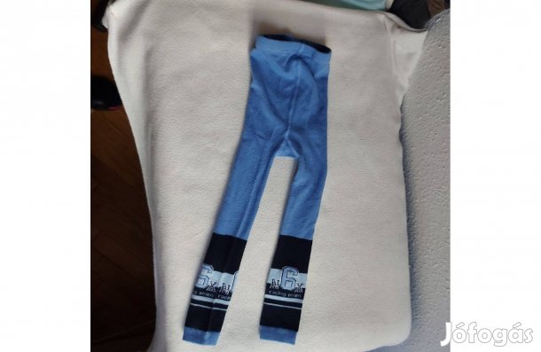 98/104-es méretű, kék fiú harisnyanadrág