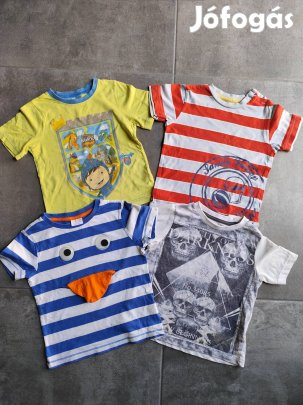 98-104-es póló csomag (a 2 csíkos F&F) 
